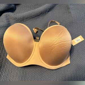 NEW W TAGS ThirdLove Warm Taupe Strapless Bra